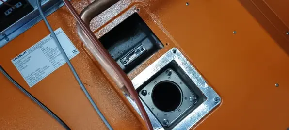 demontaż elektrod palnika robur