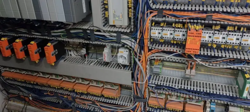 diagnoza i usunięcie awarii maszyny kopertującej w firmie produkcyjnej MAYER POLSKA