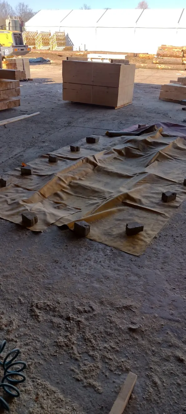 miejsce posadowienia nowej maszyny tartak  - Serwis maszyn łódź – naprawa maszyn łódź – naprawa maszyn przemysłowych – automa