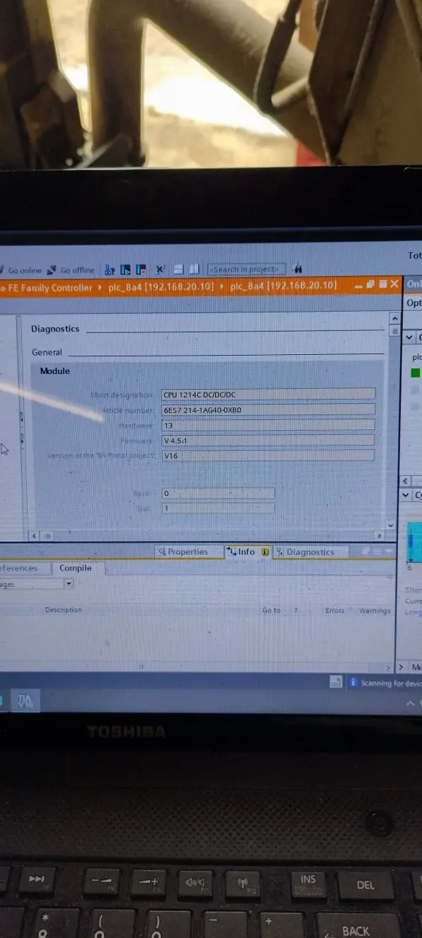 PLC nsiemens konfiguracja łączności - Automatyka łódź