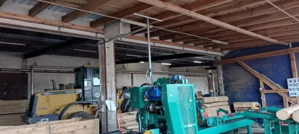 wykonanie zasilania i podłaczenie nowej maszyny  - obrabiarka do drewna TRAK - Serwis maszyn łódź – naprawa maszyn łódź – nap